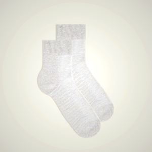 Intimissimi Grey Terrycloth No-Show Men's Socks