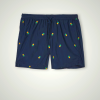 Men's Intimissimi Blue Embroidered Pineapple Swimwear