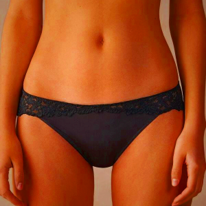 Intimissimi Women's Pretty Flowers Black Panties - Size XS to XXL