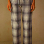 Women's Intimissimi Warm Cuddles Pants Grey/White Brushed Cloth