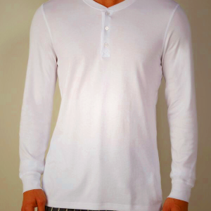 Men's Intimissimi Supima Interlock Top - White