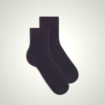 Black Intimissimi Terrycloth No-Show Socks for Men