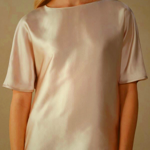 Women's Intimissimi Silk Modal Top Pink | Soft Knitwear