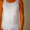 Men's Intimissimi Ribbed Supima Cotton White Clothing