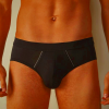 Black/Deep Grey Intimissimi Men's Supima Cotton Underwear