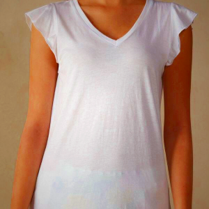 Women's Intimissimi Summer Garden Tank Top in Supima Cotton White