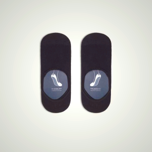 Intimissimi Black Terrycloth Shoe Liners for Men - Size Options