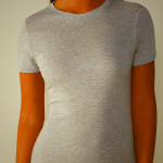 Women's Intimissimi T-shirt in Ultrafresh Supima® Cotton - Light Grey