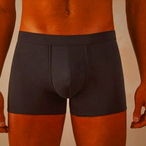 Men's Intimissimi Supima Cotton Underwear Black/Deep Grey