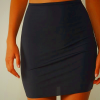 Women's Intimissimi Black Microfiber Skirt - Size XS to XXL