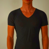 Black Intimissimi Seamless Micromesh Men's Top