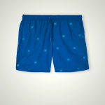 Blue Mens Intimissimi Embroidered Crab Swimwear