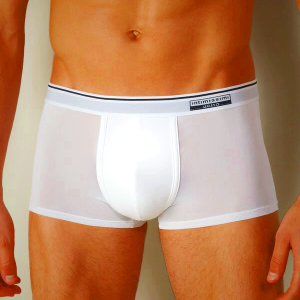 Men's Intimissimi Super Fresh Micro-mesh Underwear White
