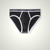 Black/White Intimissimi Men's Supima Cotton Underwear