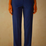 Women's Intimissimi Blue Straight Cut Knitwear with Pockets