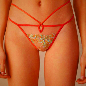 Intimissimi Beige/Multicolor Candy Colors String Thong for Women