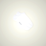 Men's Intimissimi No-Show Socks in Supima Cotton - White