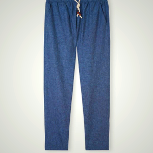 Blue Men's Intimissimi Linen Cotton Full Length Clothing