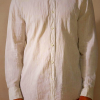 Beige/White Intimissimi Linen Cotton Shirt for Men