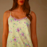 Yellow Intimissimi Flower Power Supima Cotton Women's Knitwear