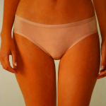 Beige Intimissimi Ultralight Supima Cotton Briefs for Women