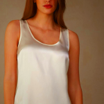 Women's Intimissimi Silk Modal Clothing White | Soft Knitwear